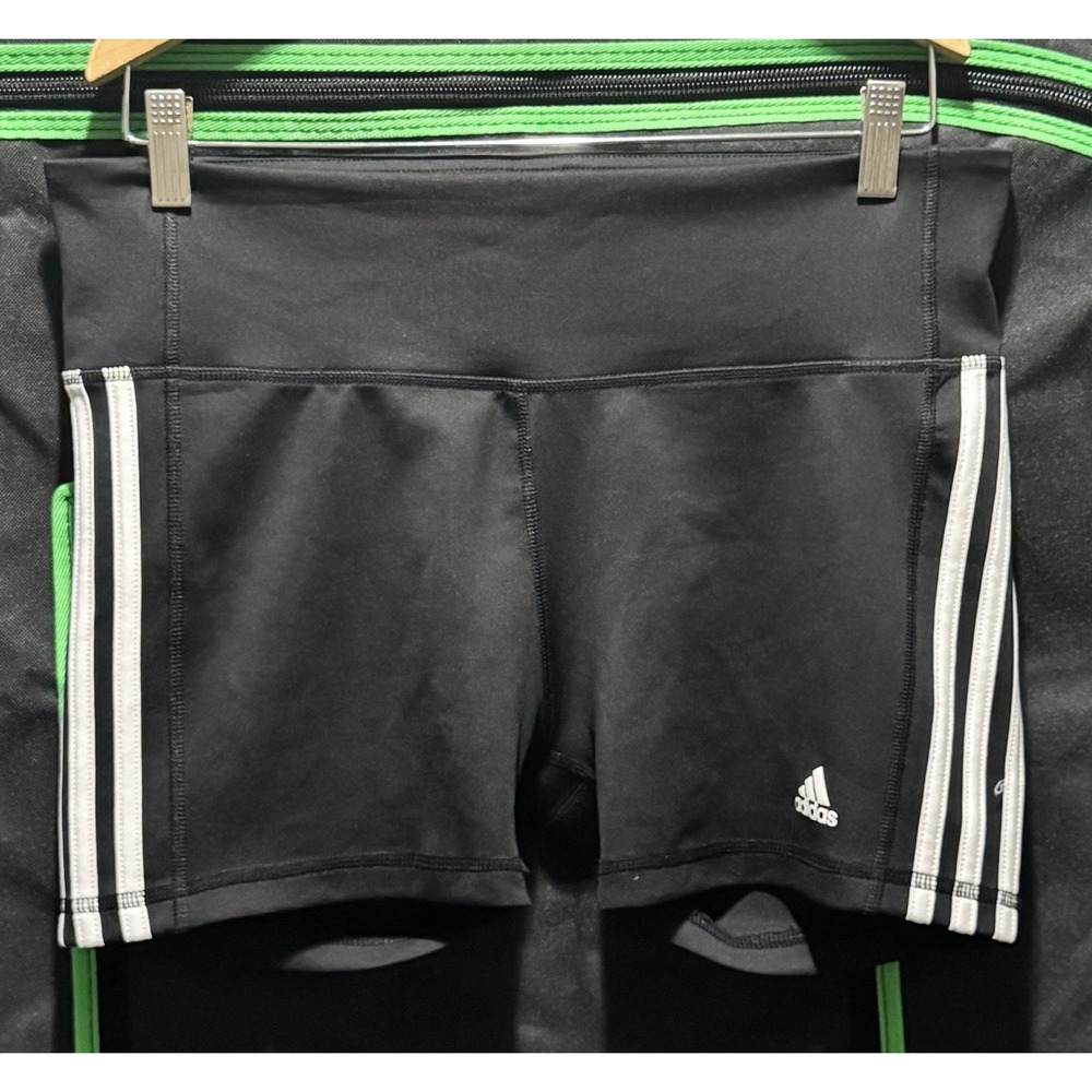 Adidas Women's Short Tight Compression Shorts (Size Large)
